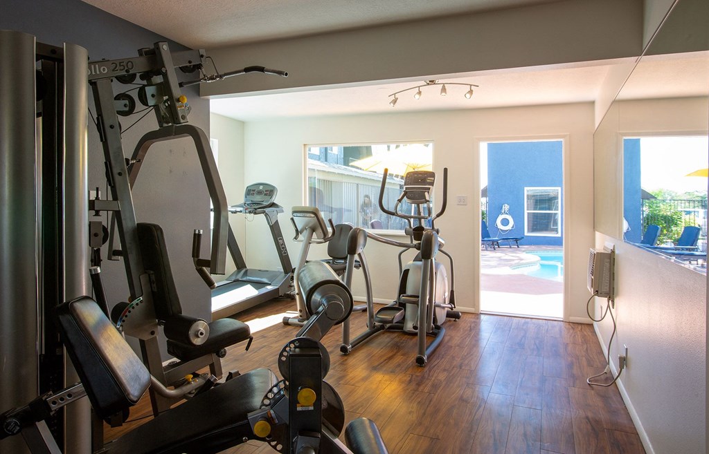 Fitness Center at Encanto Lofts in Albuquerque New Mexico